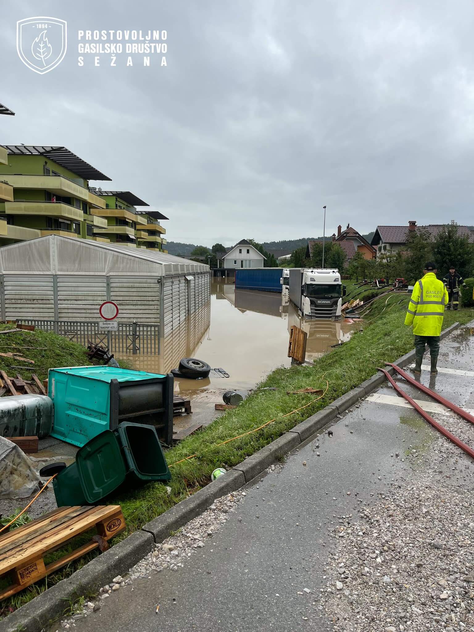 katastrofalne poplave, Medvode 2023