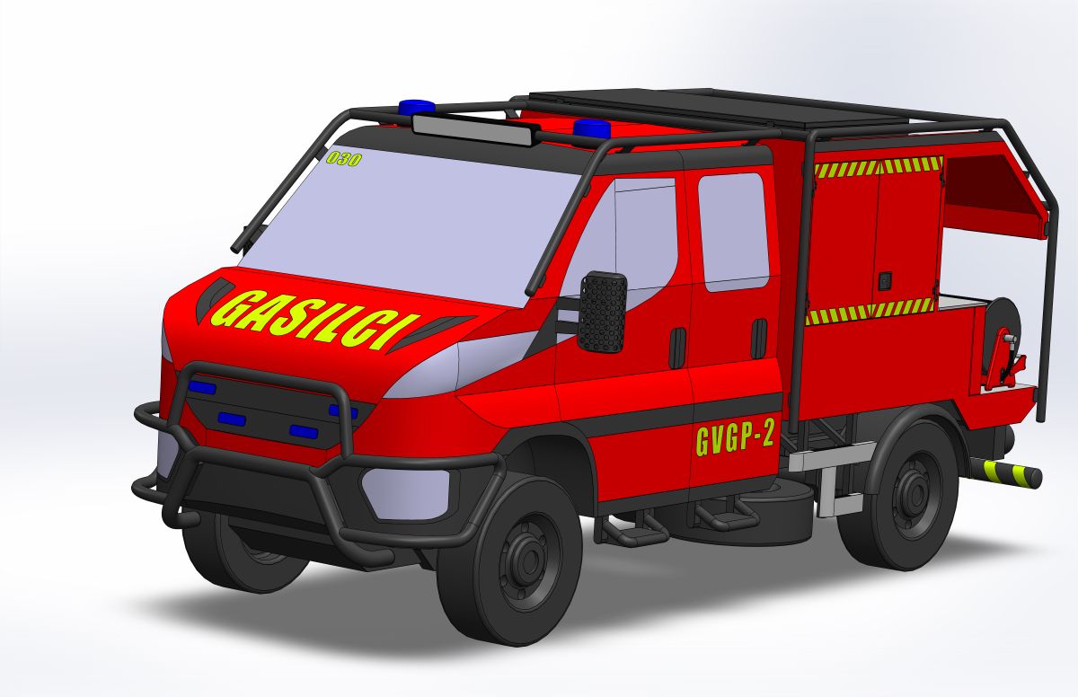 Načrtovanje nadgradnje za GVGP-2 Iveco Daily