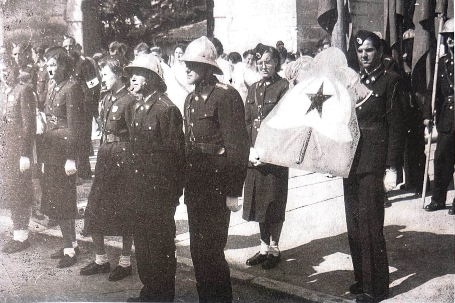 Gasilski festival v Sežani 1953